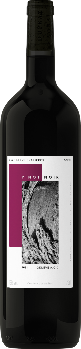Pinot Noir de la Cave des Chevalières à Soral, Genève